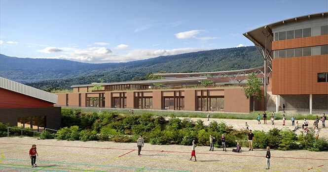 Collège Le Paruthiol à PERON (01 - Rhône-Alpes)